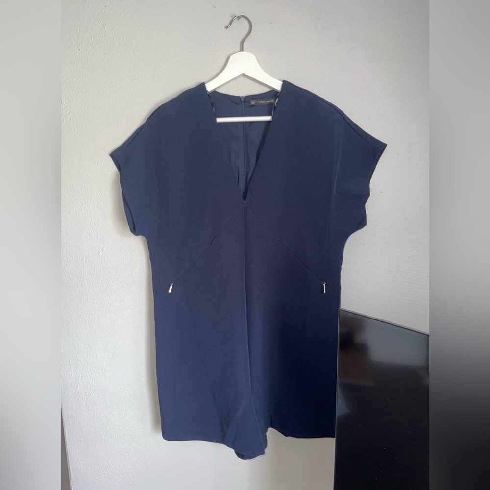 Zara Navy Blue Romper